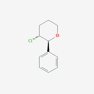 (2S,3R)-3-Chloro-2-phenyloxane