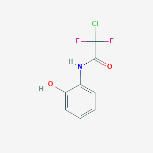 molecular formula C8H6ClF2NO2 B1454821 2-氯-2,2-二氟-N-(2-羟基苯基)乙酰胺 CAS No. 1309602-47-8