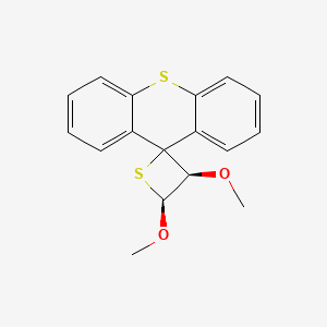 (3R,4S)-3,4-dimethoxyspiro[thietane-2,9'-thioxanthene]