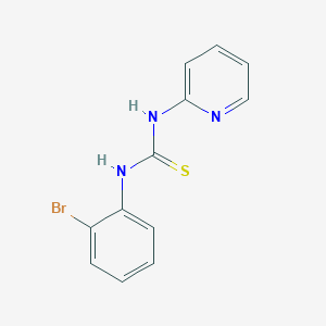 N-(2-Bromophenyl)-N'-pyridin-2-ylthiourea