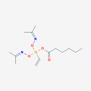 5-Ethenyl-2,8-dimethyl-4,6-dioxa-3,7-diaza-5-silanona-2,7-dien-5-YL hexanoate