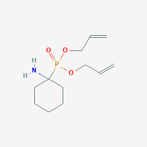 molecular formula C12H22NO3P B14548362 Diprop-2-en-1-yl (1-aminocyclohexyl)phosphonate CAS No. 62269-55-0