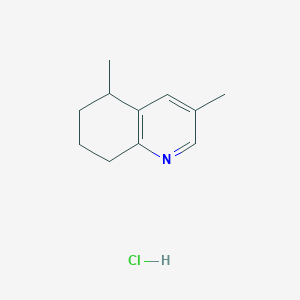 3,5-Dimethyl-5,6,7,8-tetrahydroquinoline;hydrochloride