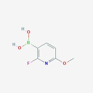 molecular formula C6H7BFNO3 B1454839 2-Fluoro-6-methoxypyridine-3-boronic acid CAS No. 1402238-30-5