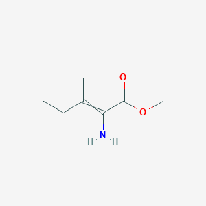 Methyl 2-amino-3-methylpent-2-enoate