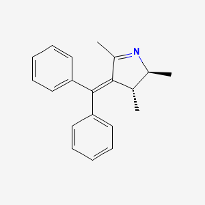 (2S,3R)-4-(Diphenylmethylidene)-2,3,5-trimethyl-3,4-dihydro-2H-pyrrole