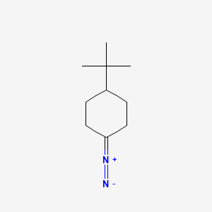 molecular formula C10H18N2 B14548495 1-tert-Butyl-4-diazocyclohexane CAS No. 62120-30-3