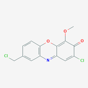 2-Chloro-8-(chloromethyl)-4-methoxy-3H-phenoxazin-3-one