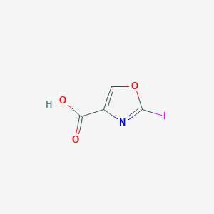 B1454850 2-Iodooxazole-4-carboxylic acid CAS No. 1257849-68-5