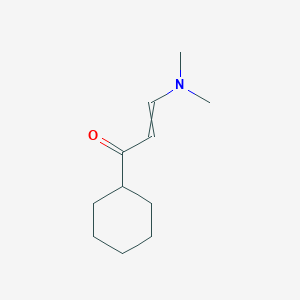 molecular formula C11H19NO B1454853 1-环己基-3-(二甲基氨基)丙-2-烯-1-酮 CAS No. 632365-89-0