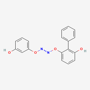 molecular formula C18H14N2O4 B1454857 Phenylazoresorcinol CAS No. 67503-46-2