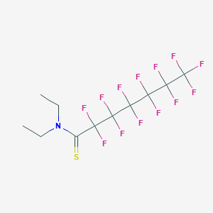 N,N-Diethyl-2,2,3,3,4,4,5,5,6,6,7,7,7-tridecafluoroheptanethioamide