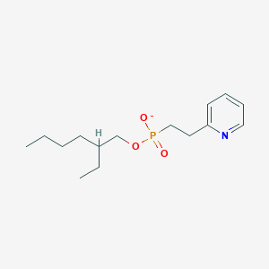 2-Ethylhexyl [2-(pyridin-2-yl)ethyl]phosphonate