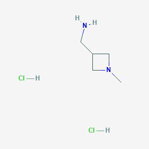 B1454861 C-(1-Methyl-azetidin-3-yl)-methylamine dihydrochloride CAS No. 1803609-11-1