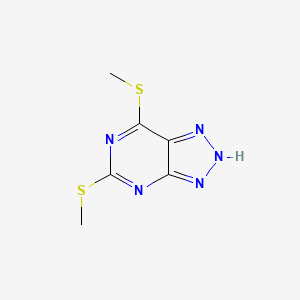 5,7-Bis(methylsulfanyl)-2H-[1,2,3]triazolo[4,5-d]pyrimidine