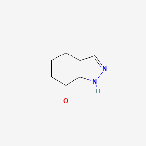 B1454863 1,4,5,6-Tetrahydro-7h-indazol-7-one CAS No. 165686-41-9