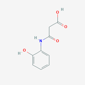 molecular formula C9H9NO4 B1454865 3-(2-Hydroxyanilino)-3-oxopropanoic acid CAS No. 211111-51-2