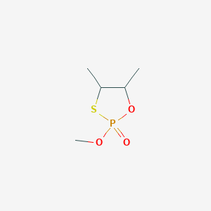 2-Methoxy-4,5-dimethyl-1,3,2lambda~5~-oxathiaphospholan-2-one