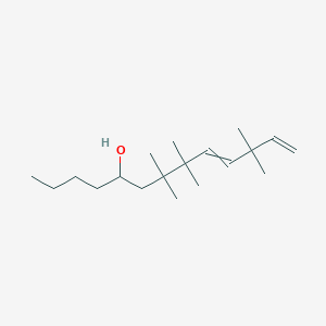 7,7,8,8,11,11-Hexamethyltrideca-9,12-dien-5-OL