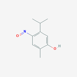 2-Methyl-4-nitroso-5-(propan-2-yl)phenol