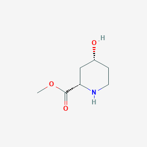 methyl (2S,4R)-4-hydroxypiperidine-2-carboxylate