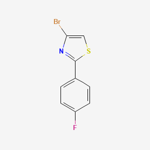 B1454885 4-Bromo-2-(4-fluorophenyl)thiazole CAS No. 1142196-38-0