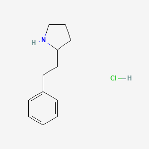 B1454889 2-(2-Phenylethyl)pyrrolidine hydrochloride CAS No. 936225-51-3