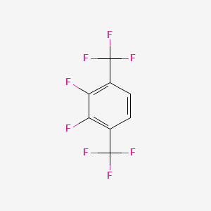 molecular formula C8H2F8 B1454897 2,3-二氟-1,4-双-(三氟甲基)苯 CAS No. 1099597-67-7