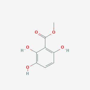 molecular formula C8H8O5 B14549008 Methyl 2,3,6-trihydroxybenzoate CAS No. 61885-19-6