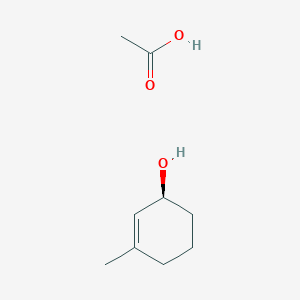 acetic acid;(1S)-3-methylcyclohex-2-en-1-ol