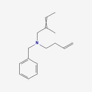 N-Benzyl-N-(but-3-en-1-yl)-2-methylbut-2-en-1-amine