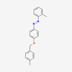 Diazene, (2-methylphenyl)[4-[(4-methylphenyl)methoxy]phenyl]-