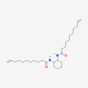 N,N'-(Cyclohexane-1,2-diyl)bis(N-methylundec-10-enamide)