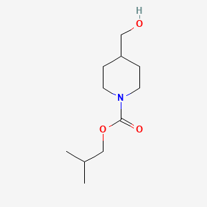 B1454917 2-Methylpropyl 4-(hydroxymethyl)piperidine-1-carboxylate CAS No. 1179513-14-4