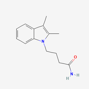 4-(2,3-Dimethyl-1H-indol-1-yl)butanamide