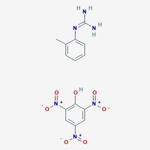 2-(2-Methylphenyl)guanidine;2,4,6-trinitrophenol