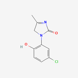 1-(5-Chloro-2-hydroxyphenyl)-4-methyl-1,5-dihydro-2H-imidazol-2-one