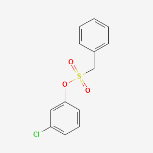 3-Chlorophenyl phenylmethanesulfonate