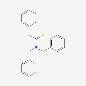 N,N-Dibenzyl(phenyl)ethanethioamide