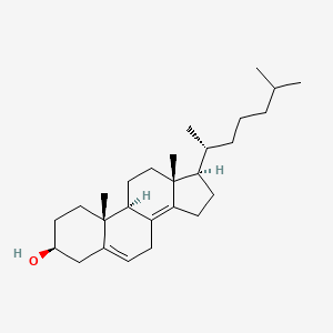 molecular formula C27H44O B1454925 Cholesta-5,8(14)-dien-3beta-ol CAS No. 177962-82-2