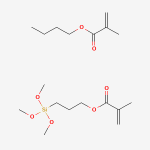 Butyl 2-methylprop-2-enoate;3-trimethoxysilylpropyl 2-methylprop-2-enoate