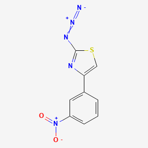 2-Azido-4-(3-nitrophenyl)-1,3-thiazole