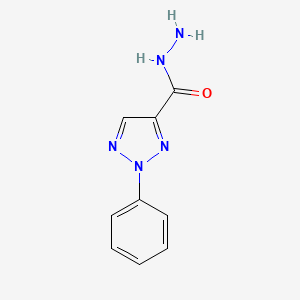 2-Phenyl-2H-1,2,3-triazole-4-carbohydrazide