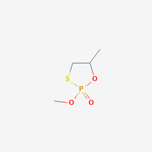 2-Methoxy-5-methyl-1,3,2lambda~5~-oxathiaphospholan-2-one