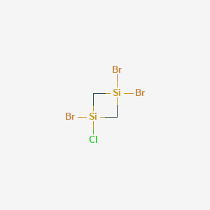 1,1,3-Tribromo-3-chloro-1,3-disiletane