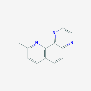 molecular formula C12H9N3 B1454939 9-甲基吡啶并[2,3-f]喹喔啉 CAS No. 1351516-05-6
