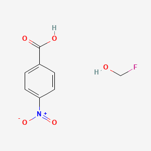 Fluoromethanol;4-nitrobenzoic acid