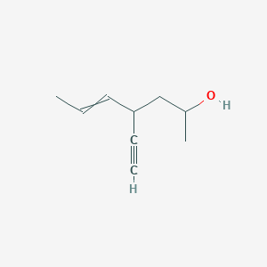 4-Ethynylhept-5-en-2-ol