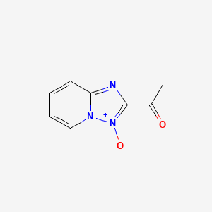 Ethanone, 1-(3-oxido[1,2,4]triazolo[1,5-a]pyridin-2-yl)-