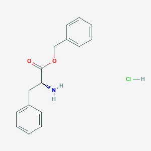 molecular formula C16H18ClNO2 B1454948 (R)-Benzyl 2-amino-3-phenylpropanoate hydrochloride CAS No. 87004-78-2